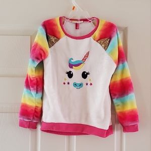 Ultra Soft Penelope Mack Unicorn Sweater Girls size 6X